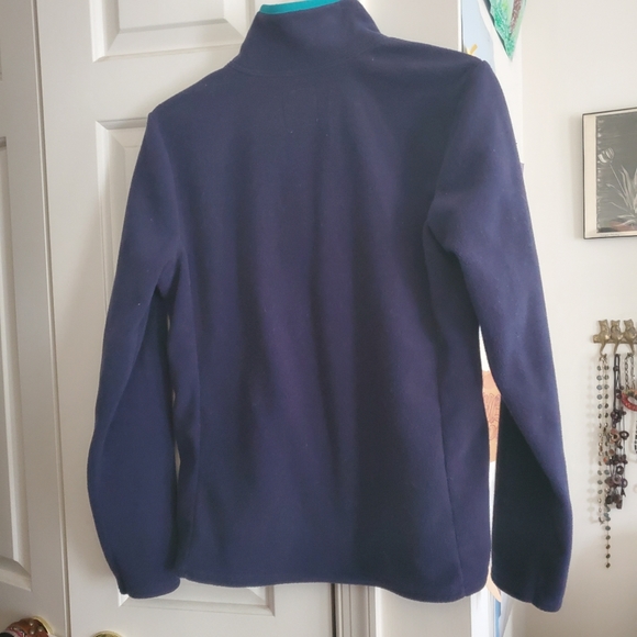 Old Navy fleece 1/4 zip lds pullover top sz M - Picture 4 of 8